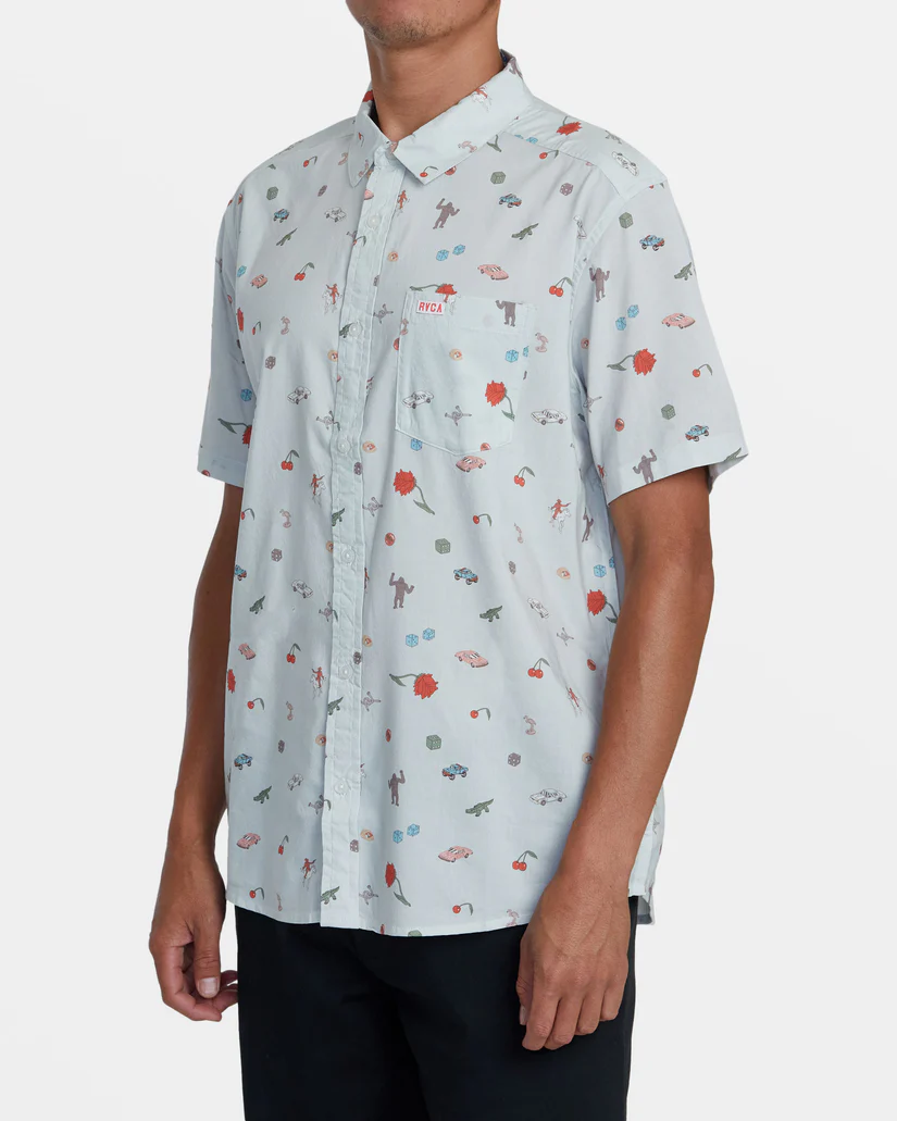 CAMISA MASCULINO RVCA LUKE P WVTP – foto 6